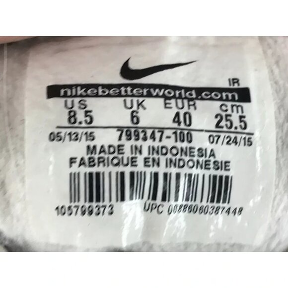 Nike Womens White Training Core Motion TR 2 Athletic Running Shoes Size US 8.5 - Picture 9 of 9